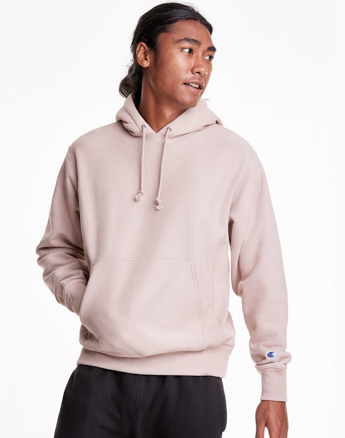 Champion Reverse Weave® Hoodie Heren - Beige - Belgie 6798ZPXYB